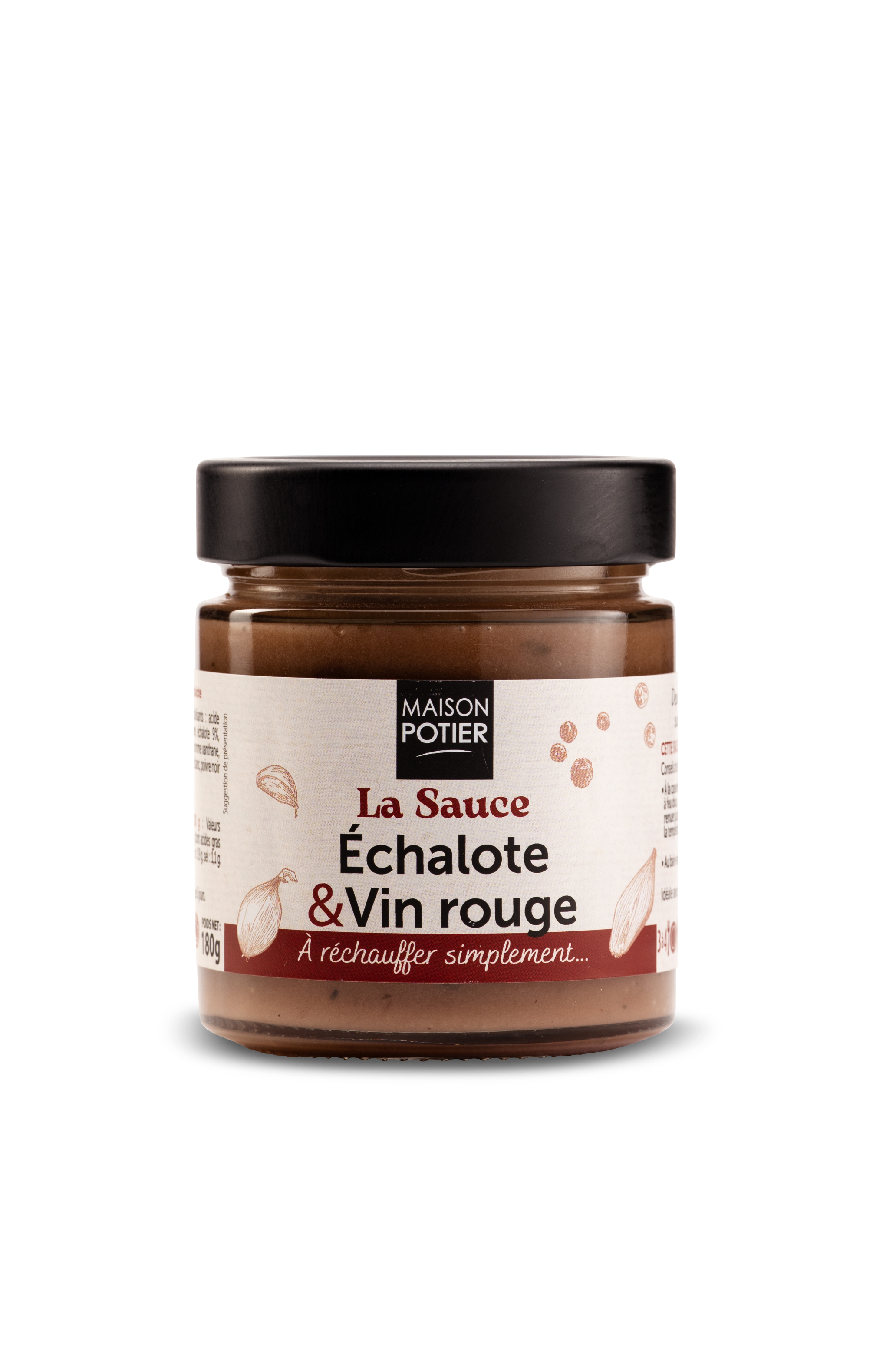 Sauce Échalote & Vin Rouge 